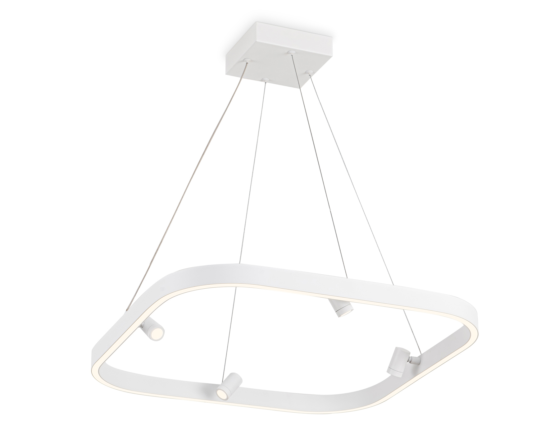 Изображение товара Светильник подвесной светодиодный Ambrella Light Comfort 26 м² холодный белый свет цвет белый