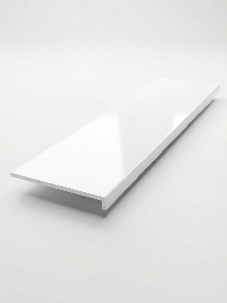 Изображение товара Подоконник акриловый 1800x200x12мм белый глянцевый