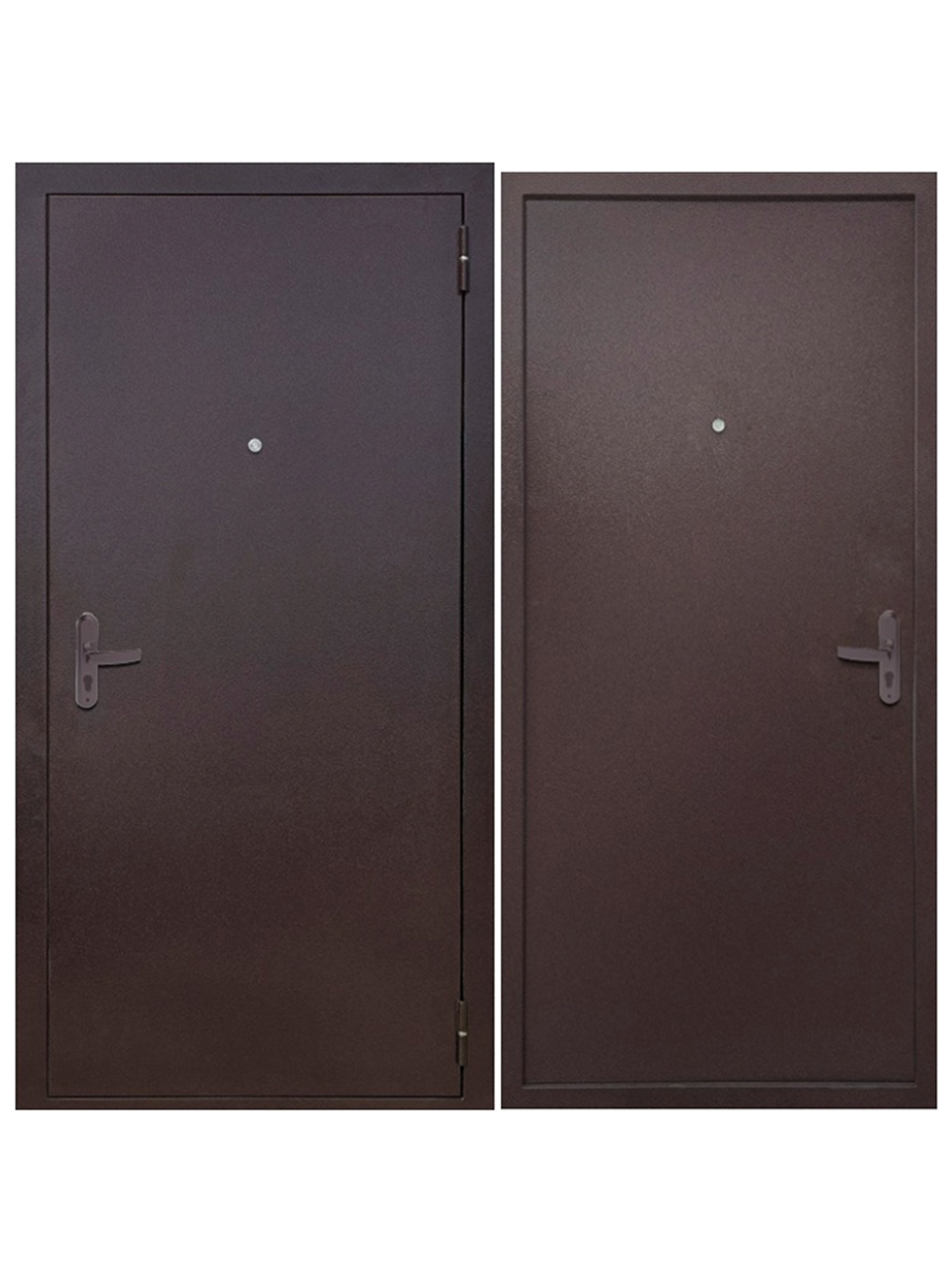 Изображение товара Входная дверь Эталон Е-20 правый 205x86см цвет медь