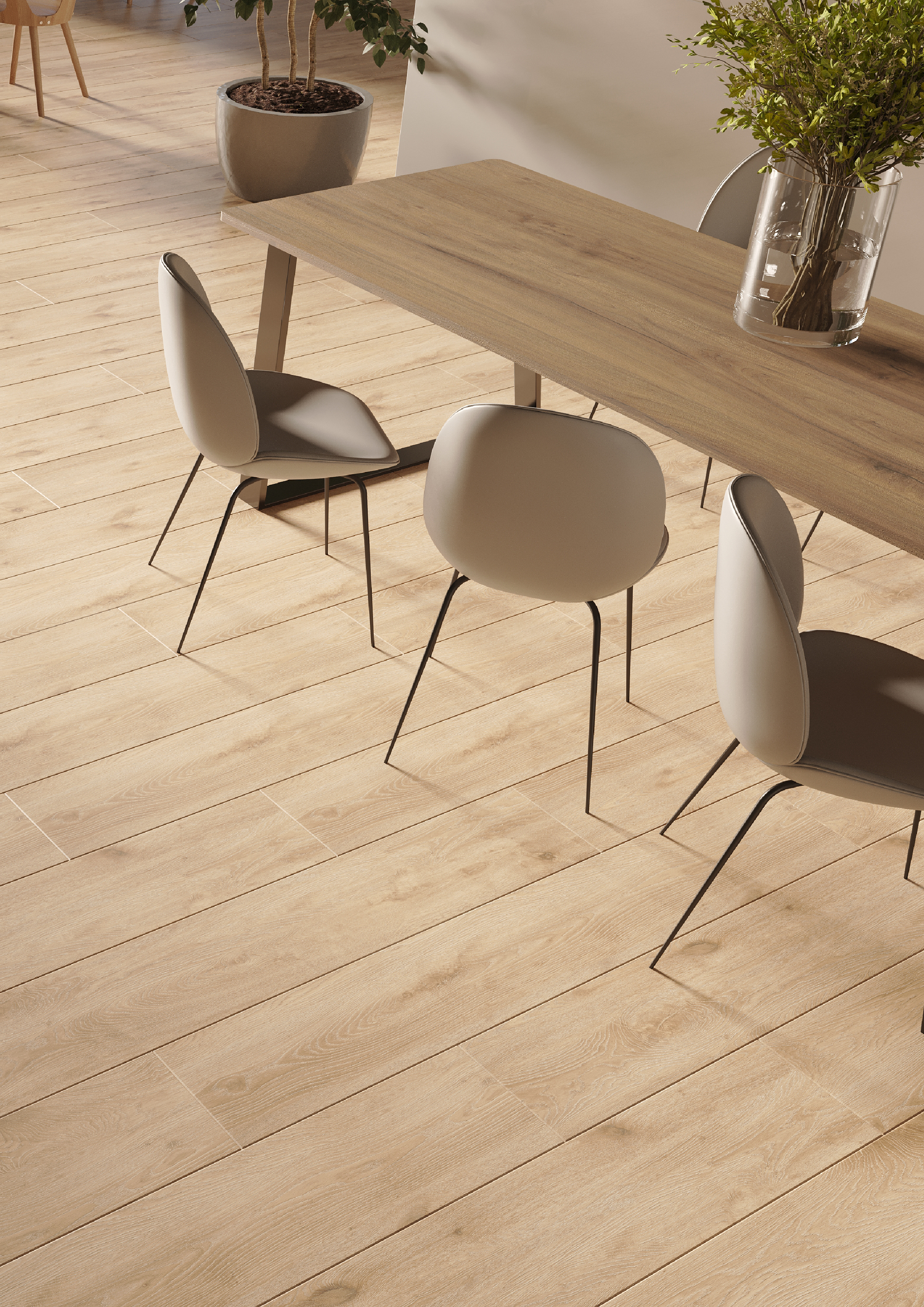 Изображение товара Керамогранит Kerald Dreaftwood Maple светлая matt 20-120 20x120см цвет светло коричневый