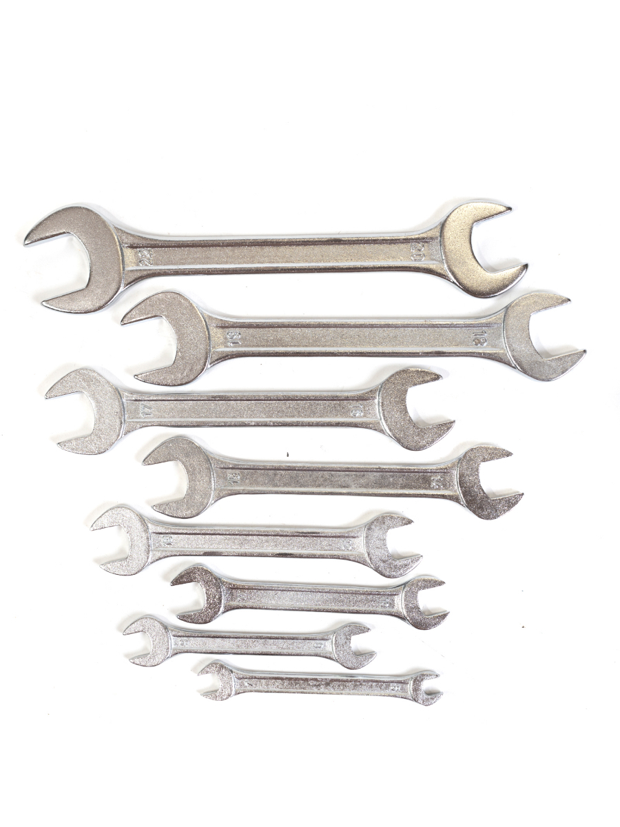 Изображение товара Набор ключей рожковых Политех 2731306 6-22 мм, 8 шт