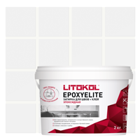 Изображение товара Затирка эпоксидная Litokol Эпоксиэлит Е.100 цвет супербелый 2 кг