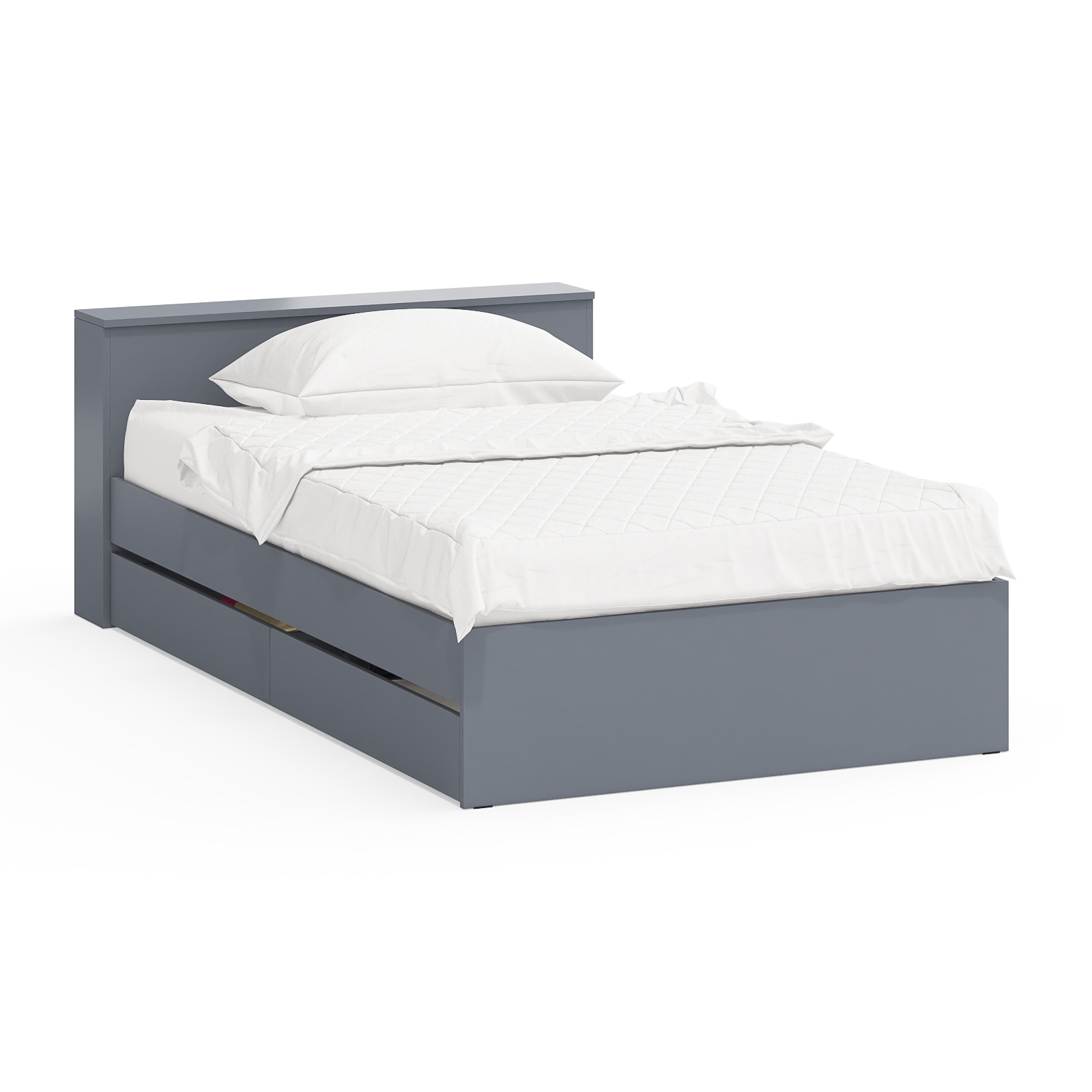Изображение товара Кровать Свк Ксения 120x200 см цвет графит 1029409K
