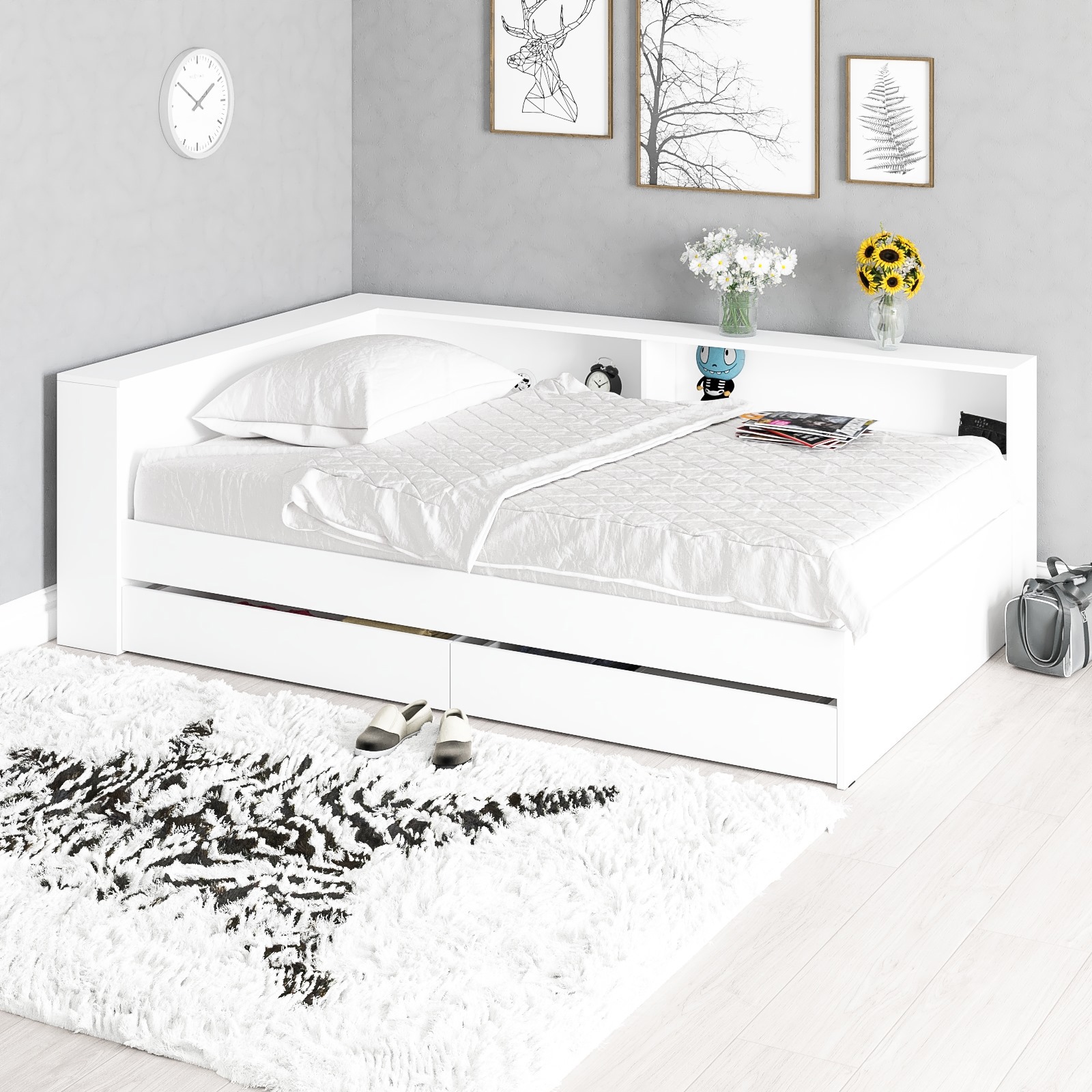 Изображение товара Кровать Свк Ксения 120x200 см цвет белый 1029415K