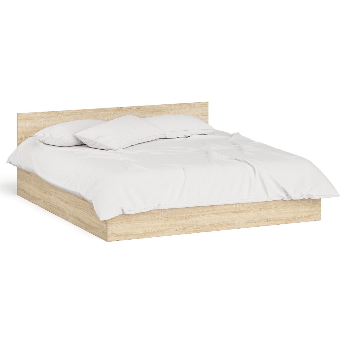 Изображение товара Кровать Свк Мори 180x200 см цвет дуб сонома 1026919K