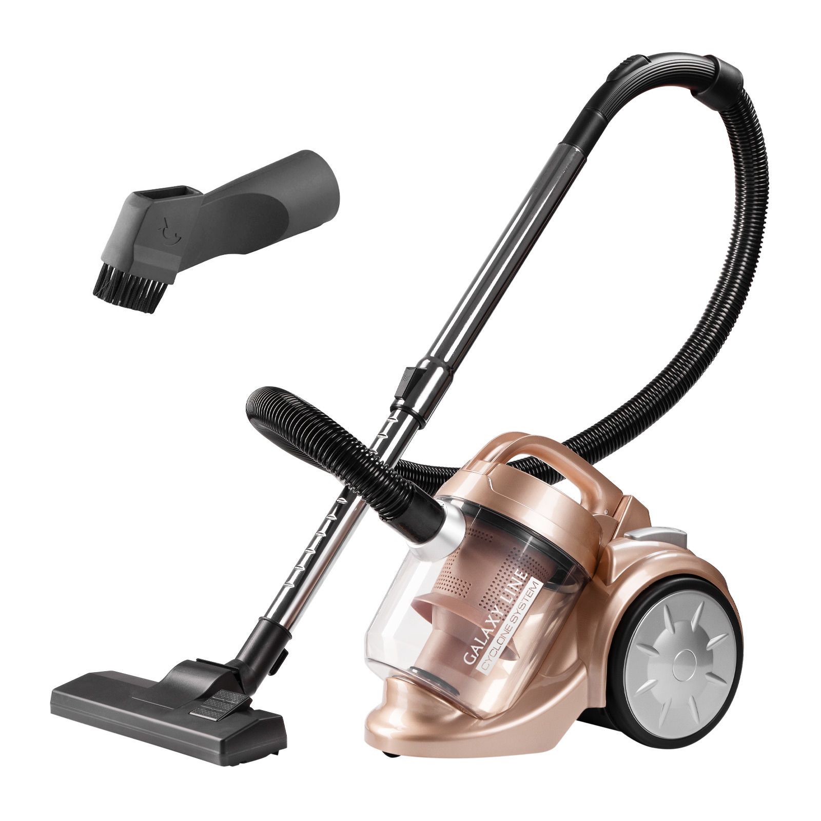 Изображение товара Пылесос с контейнером Galaxy Line GL 6230 бежевый циклон 1700 Вт 2 л 2 насадки