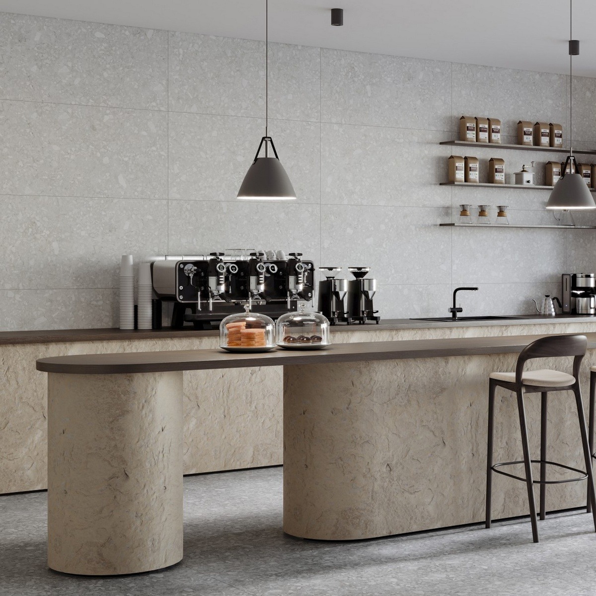 Изображение товара Kerranova Molekula White Matt 60x120 см керамогранит для пола и стены