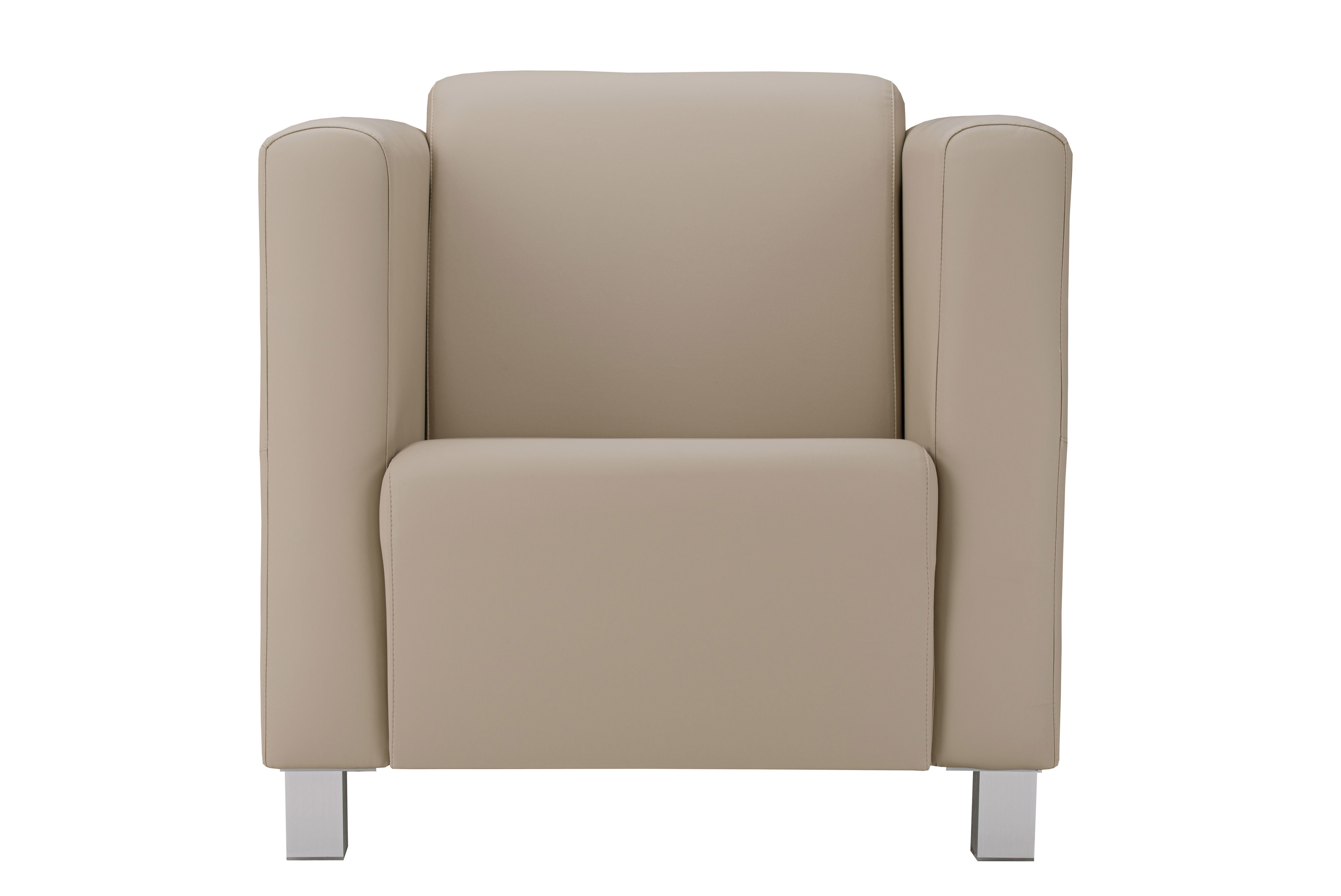 Изображение товара Кресло Ramart Design 84x81x77 см искусственная кожа цвет бежевый