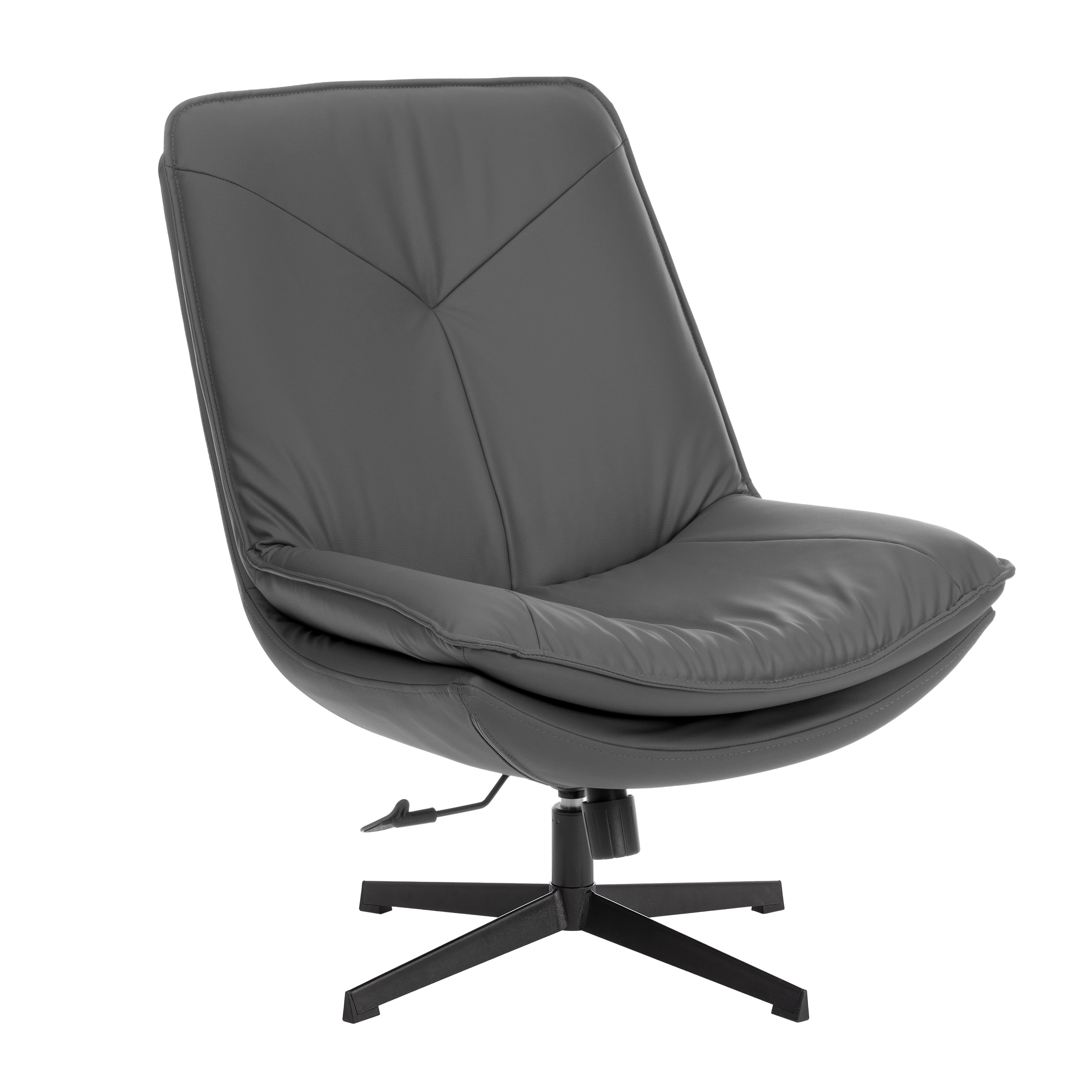 Изображение товара Кресло Tetchair Modern Cosmo 71.5x49x107 см искусственная кожа цвет графит