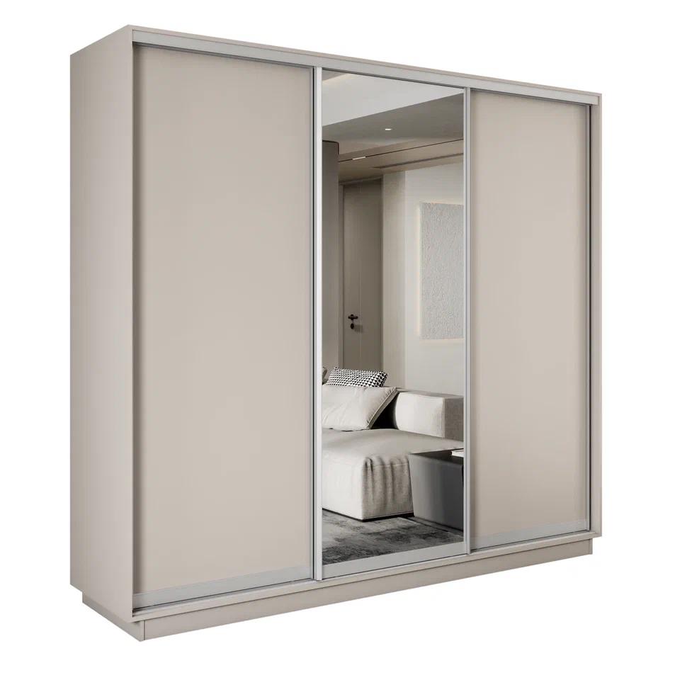 Изображение товара Шкаф-купе МЕБЕЛЬНАЯ КОМПАНИЯ Е1 Экспресс с зеркалом 210x240x45 см