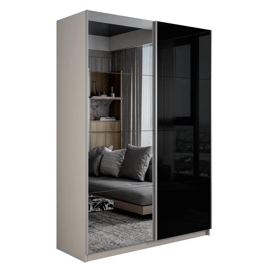 Изображение товара Шкаф-купе МЕБЕЛЬНАЯ КОМПАНИЯ Е1 Прайм 2 дверей с зеркалом