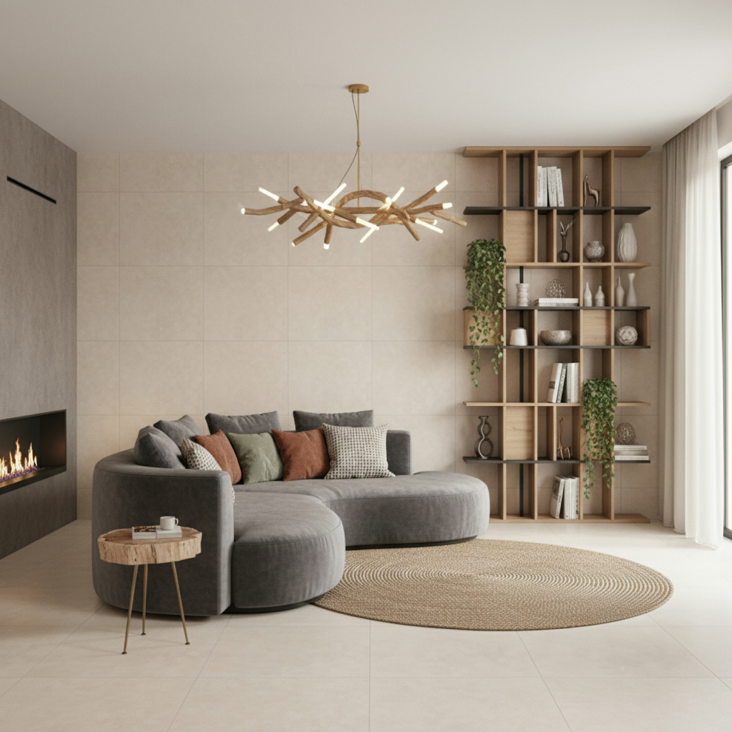 Изображение товара Керамогранит Novin Ceram Real.Rivera IROF1002-N 60x60 см цвет сливочный