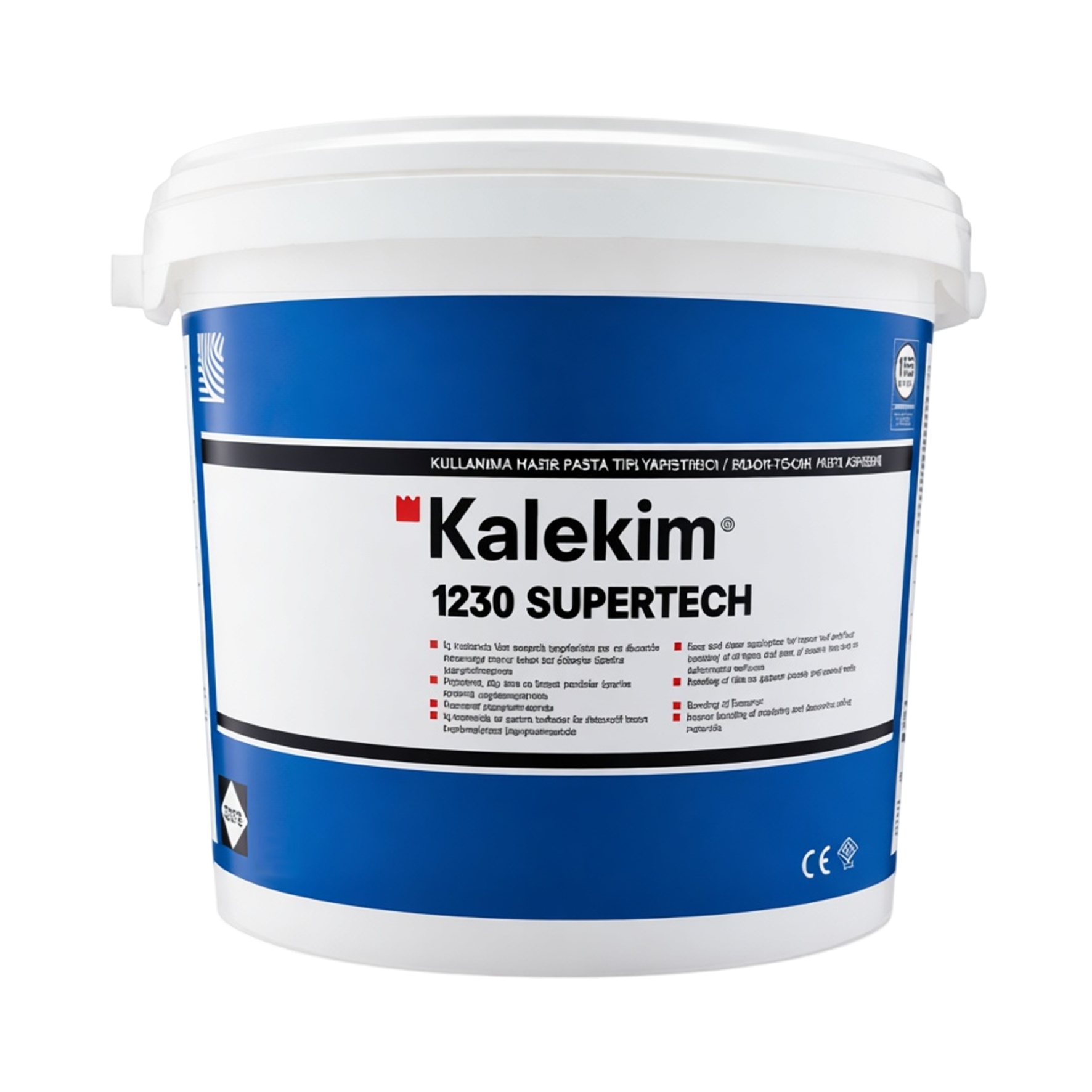 Изображение товара Клей-паста Kalekim Supertech на основе полимерной акриловой эмульсии 15 кг Изображение товара Клей-паста Kalekim Supertech на основе полимерной акриловой эмульсии 15 кг