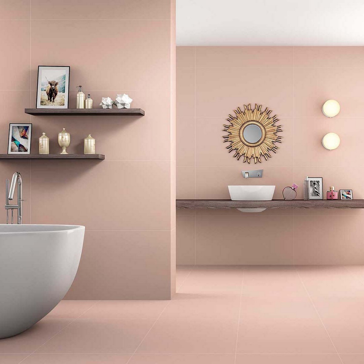 Изображение товара Керамогранит Mozart Rare & Unique N90001 60x120 см цвет розовый