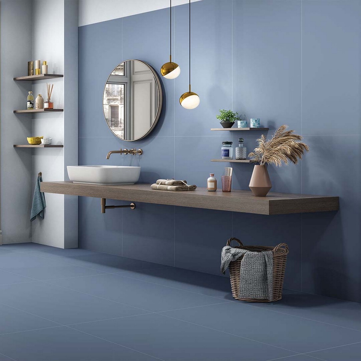 Изображение товара Mozart Rare & Unique N90005 60x120 см керамогранит синий матовый