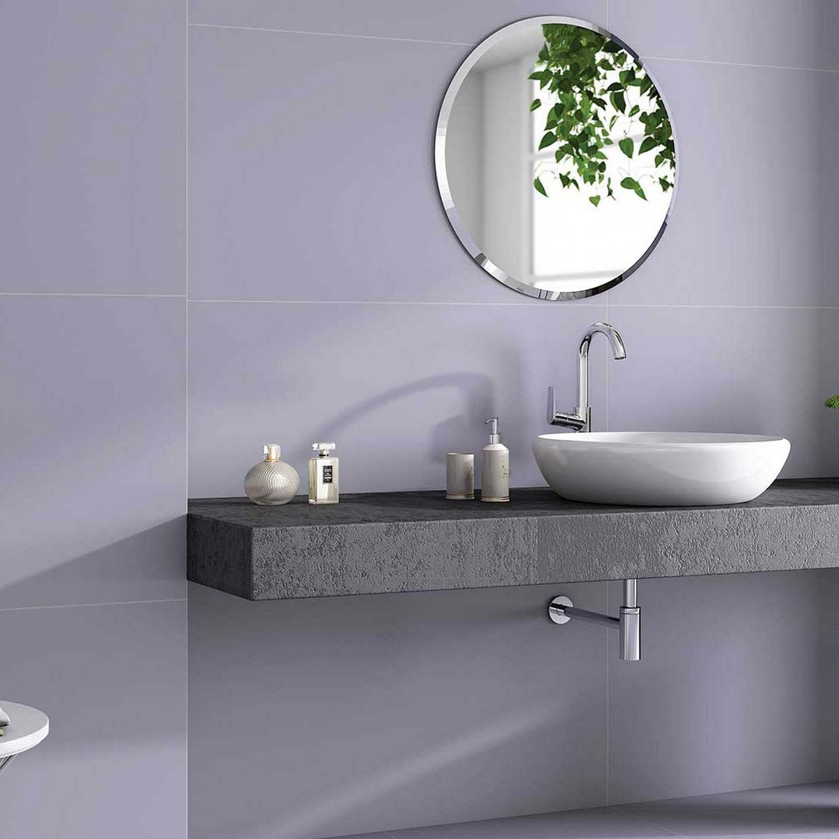 Изображение товара Mozart Rare Unique N90010 керамогранит 60x120 сиреневый крупный формат