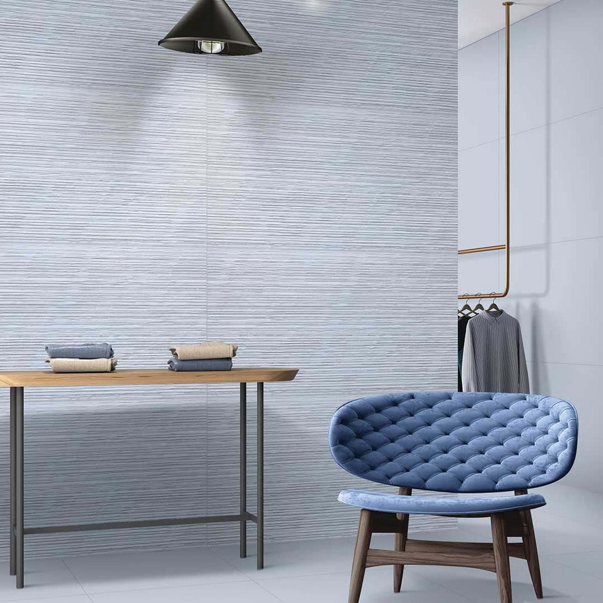 Изображение товара Mozart Rare & Unique N90014 керамогранит 60x120 голубой матовый