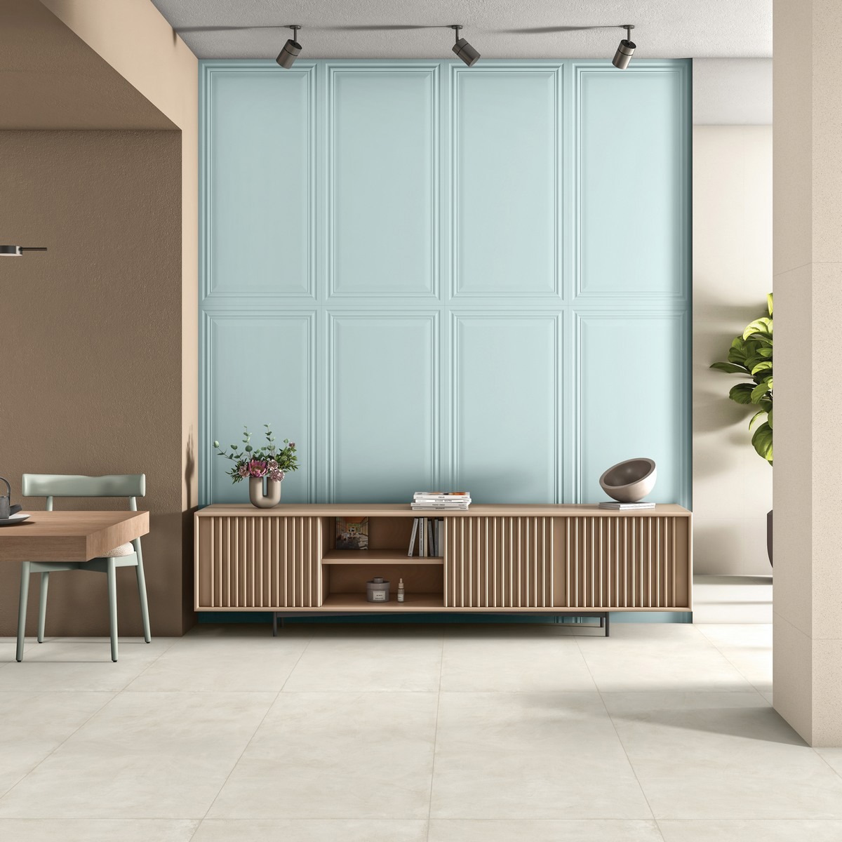 Изображение товара Mozart Rare & Unique N90048 60x120 керамогранит бирюзовый для пола и стены