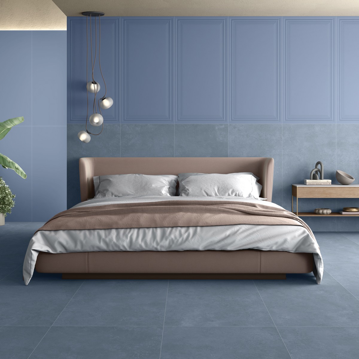 Изображение товара Mozart Rare Unique N90052 60x120 керамогранит синий матовый для внутри и снаружи