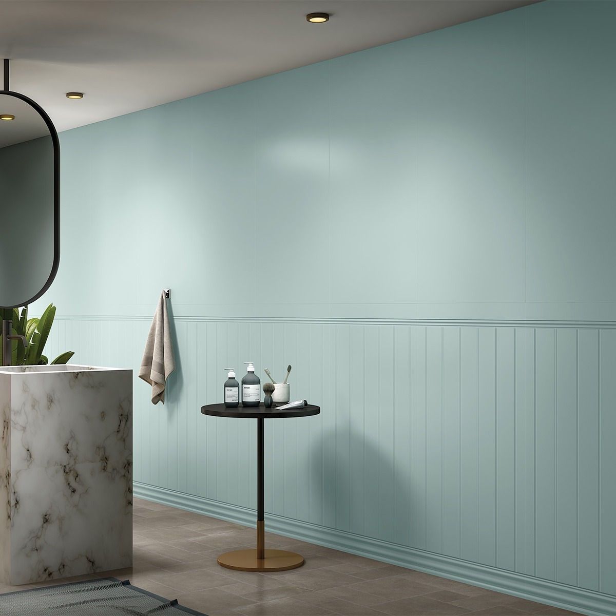 Изображение товара Mozart Rare & Unique N90056 керамогранит 60x120 бирюзовый матовый