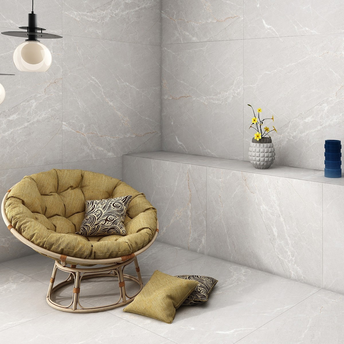 Изображение товара Керамогранит Neodom Stone 120x120 см Persian Grey