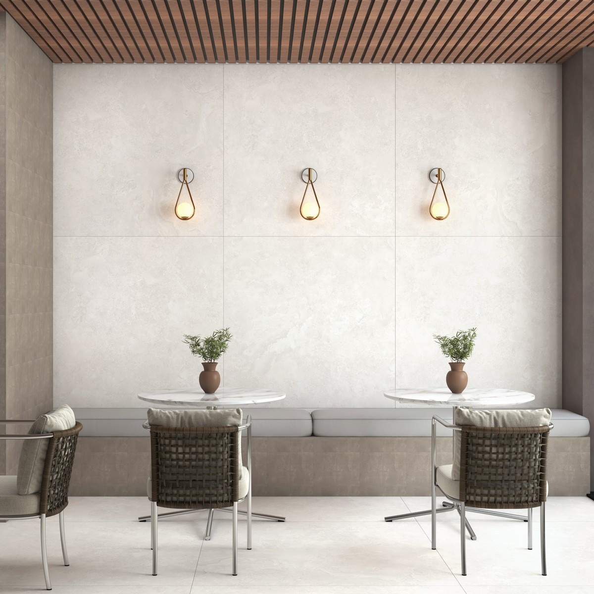 Изображение товара Керамогранит Neodom Stone 120x120 Sandstar Bianco 60кг 120х120 см