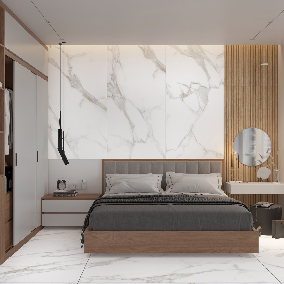 Изображение товара Керамогранит Neodom Statuario Irish Gold Matt 80x160 см