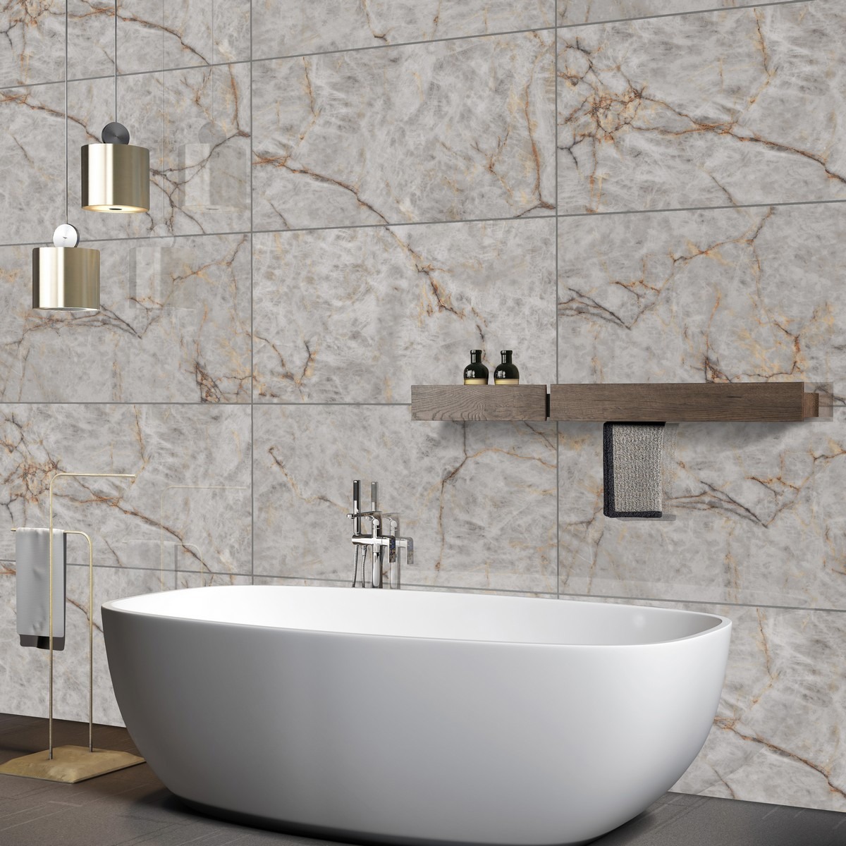 Изображение товара NEODOM Crystal Snow Polished 80x160 см керамогранит