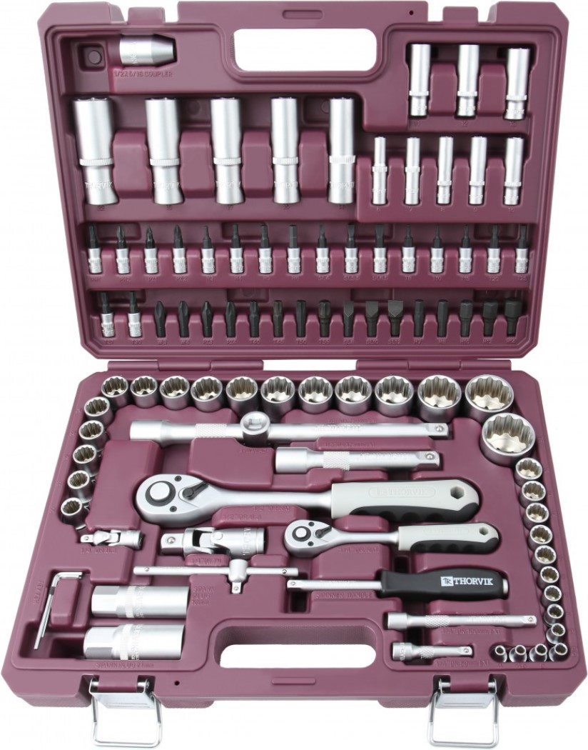 Изображение товара Набор инструментов Thorvik TS094/12, 94 предмета