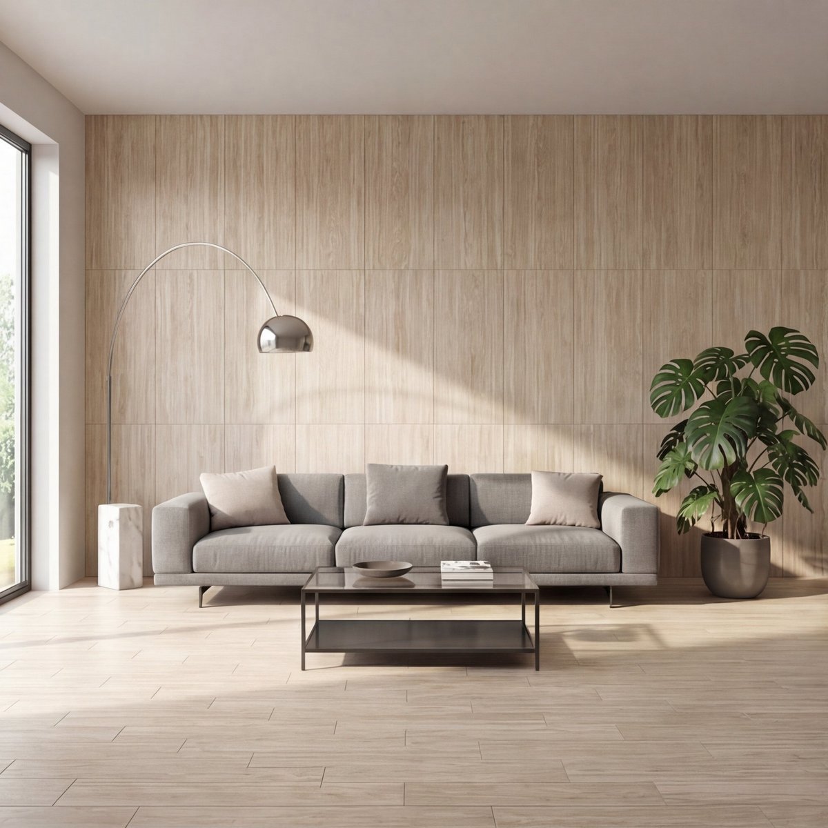 Изображение товара Керамогранит Novin Cream Travertine Lunier Cream ректифицированный 60x120 2.16 м2 матовый бежевый