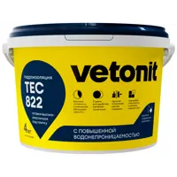 Изображение товара Мастика гидроизоляционная Vetonit тек 822 4 кг цвет серый