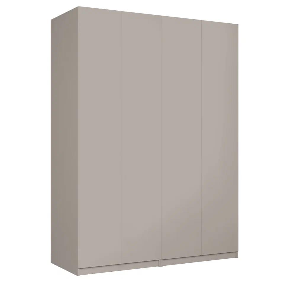 Изображение товара Шкаф распашной МЕБЕЛЬНАЯ КОМПАНИЯ Е1 Локер ЛДСП Е1 4 двери кашемир