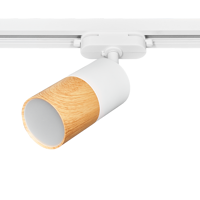Изображение товара Светильник трековый Inspire 1 лампа GU10 цилиндр цвет белый