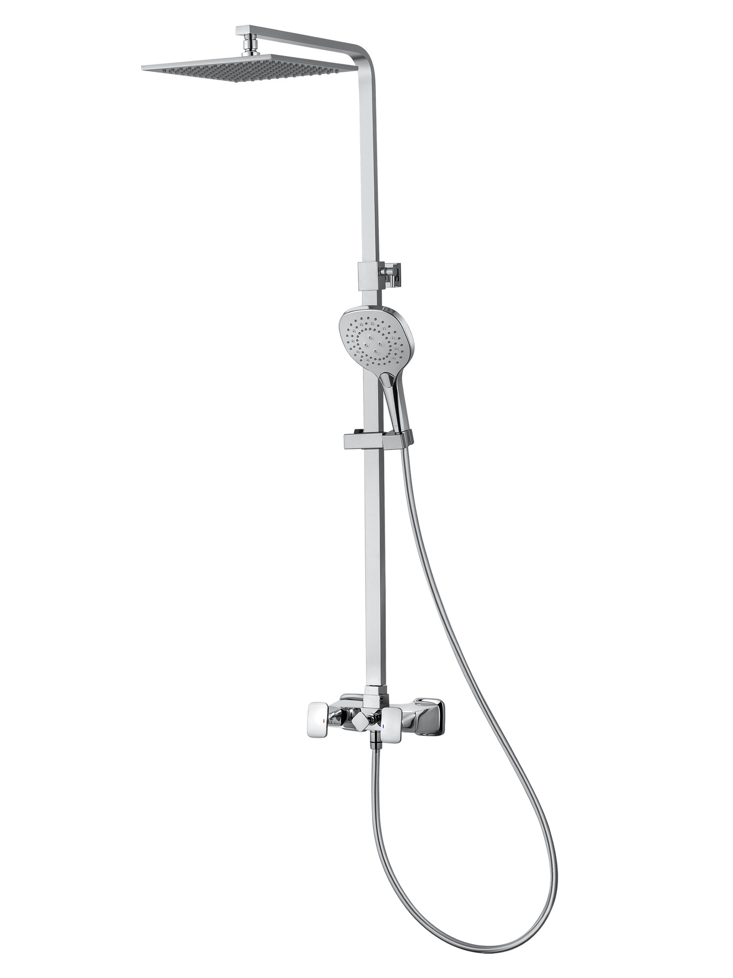 Изображение товара Душевая система Wonzon & woghand WW-654602-CR 1 режимная цвет хром