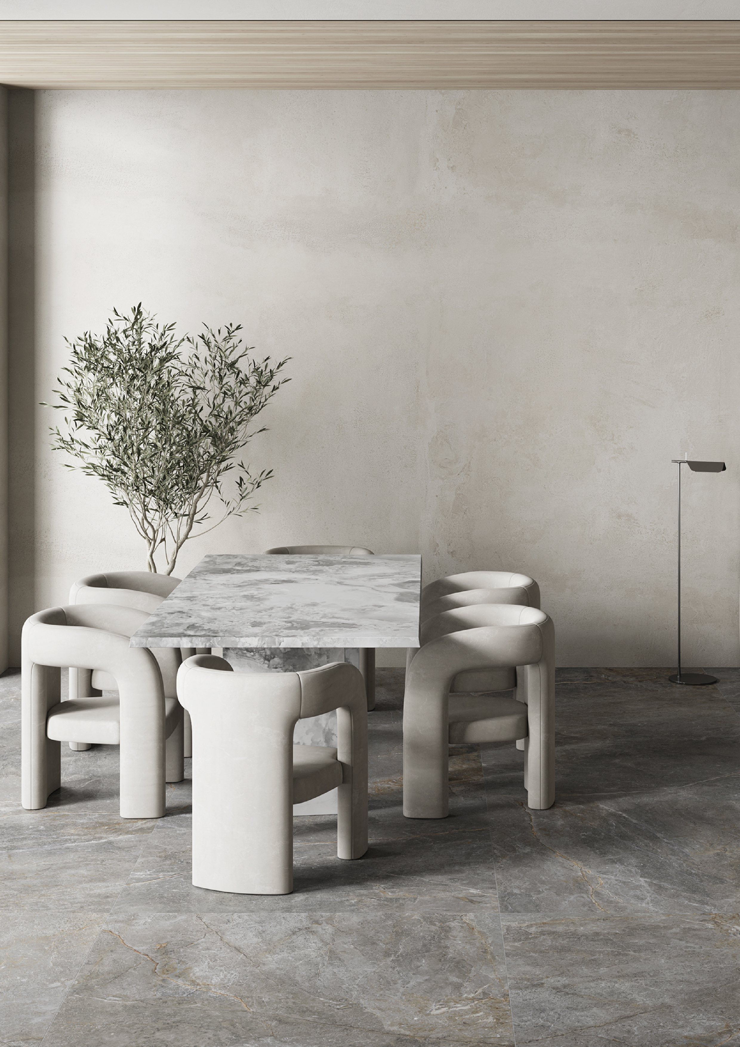 Изображение товара Керамогранит Azuvi Fior di bosco 262078 60x120см цвет серый