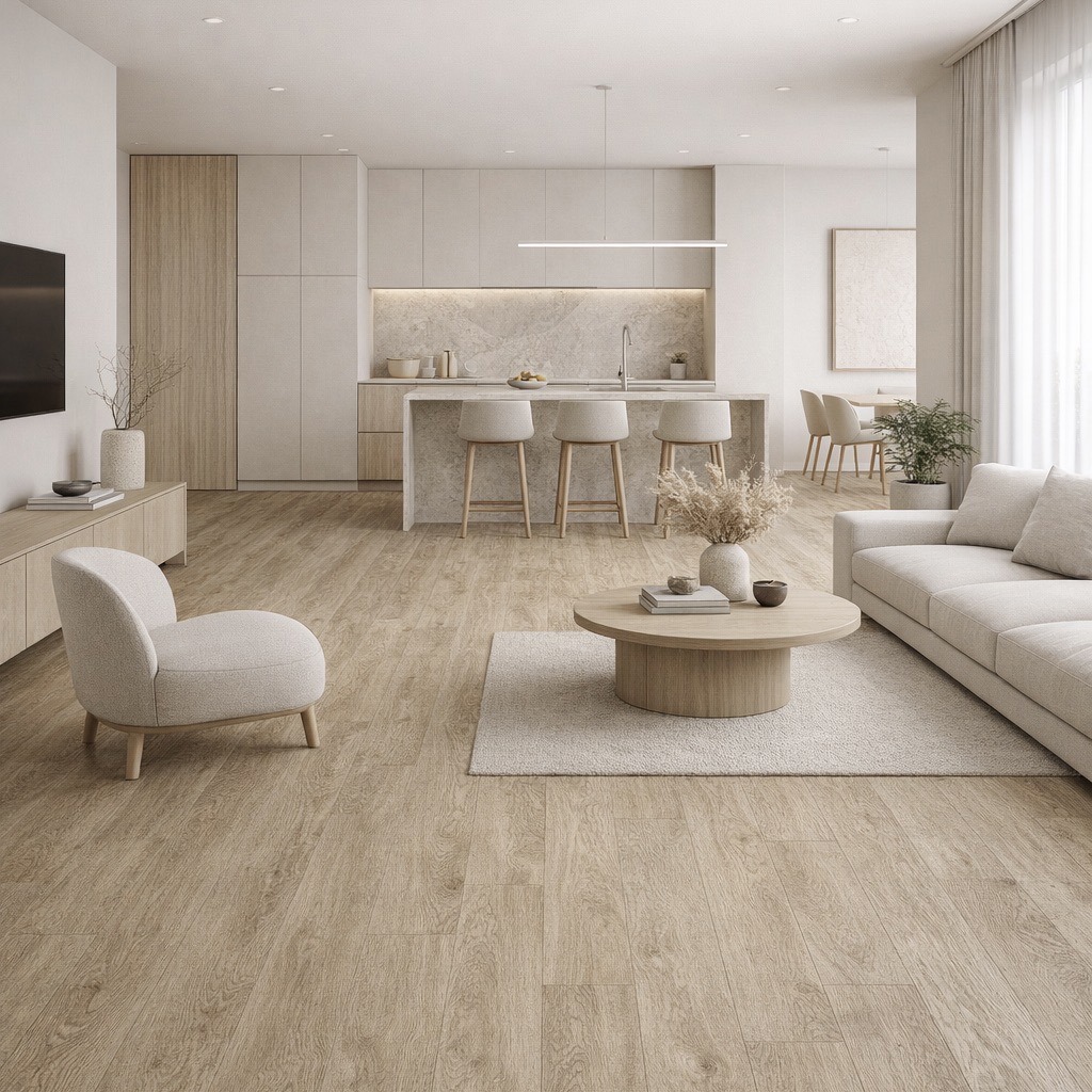 Изображение товара LVT плитка Novafloor Stepper Plank Дуб Бежевый/Oak Beige 31 класс толщина 1.5 мм 2.787 м², цена за упаковку Изображение товара LVT плитка Novafloor Stepper Plank Дуб Бежевый/Oak Beige 31 класс толщина 1.5 мм 2.787 м², цена за упаковку