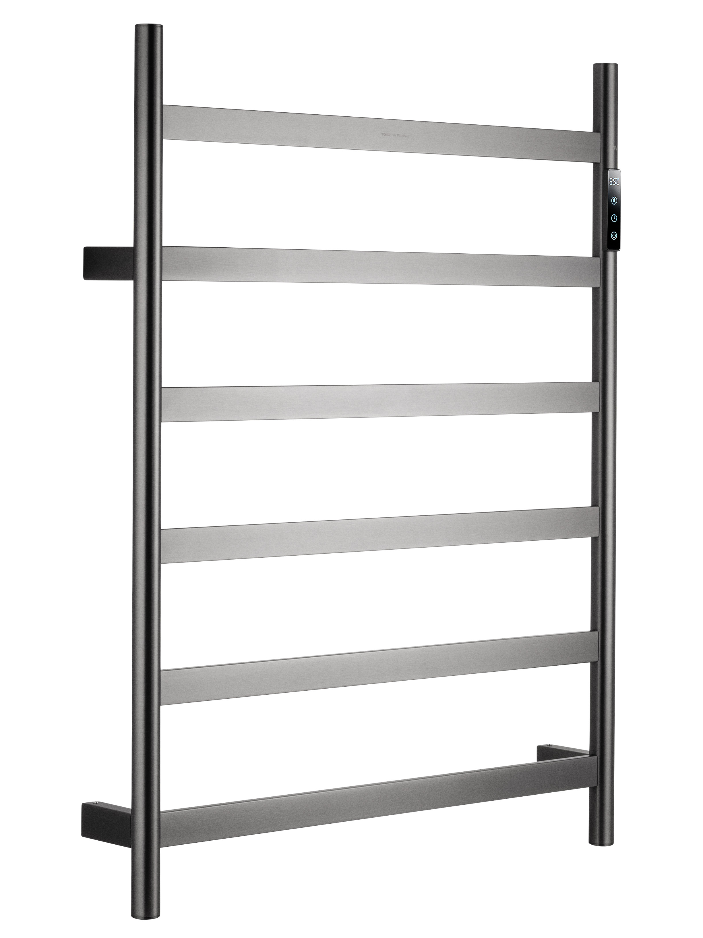 Изображение товара Электрический полотенцесушитель Wonzon & Woghand ESSEN 60 Вт H-образный темный графит Изображение товара Электрический полотенцесушитель Wonzon & Woghand ESSEN 60 Вт H-образный темный графит