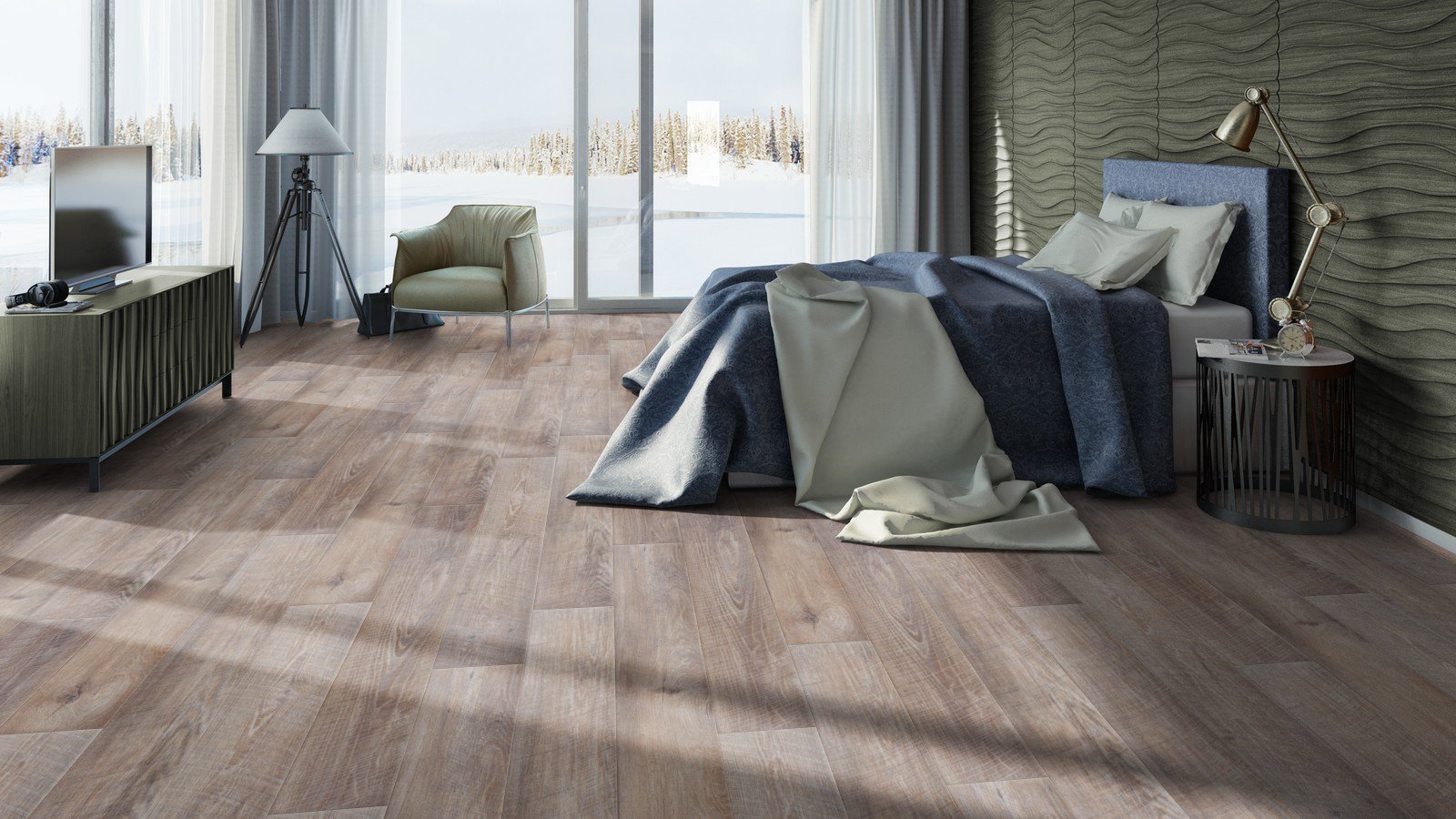 Изображение товара Ламинат Tarkett Navigator Гольфстрим НСК 33 класс толщина 12 мм с фаской 1.25 м², цена за упаковку