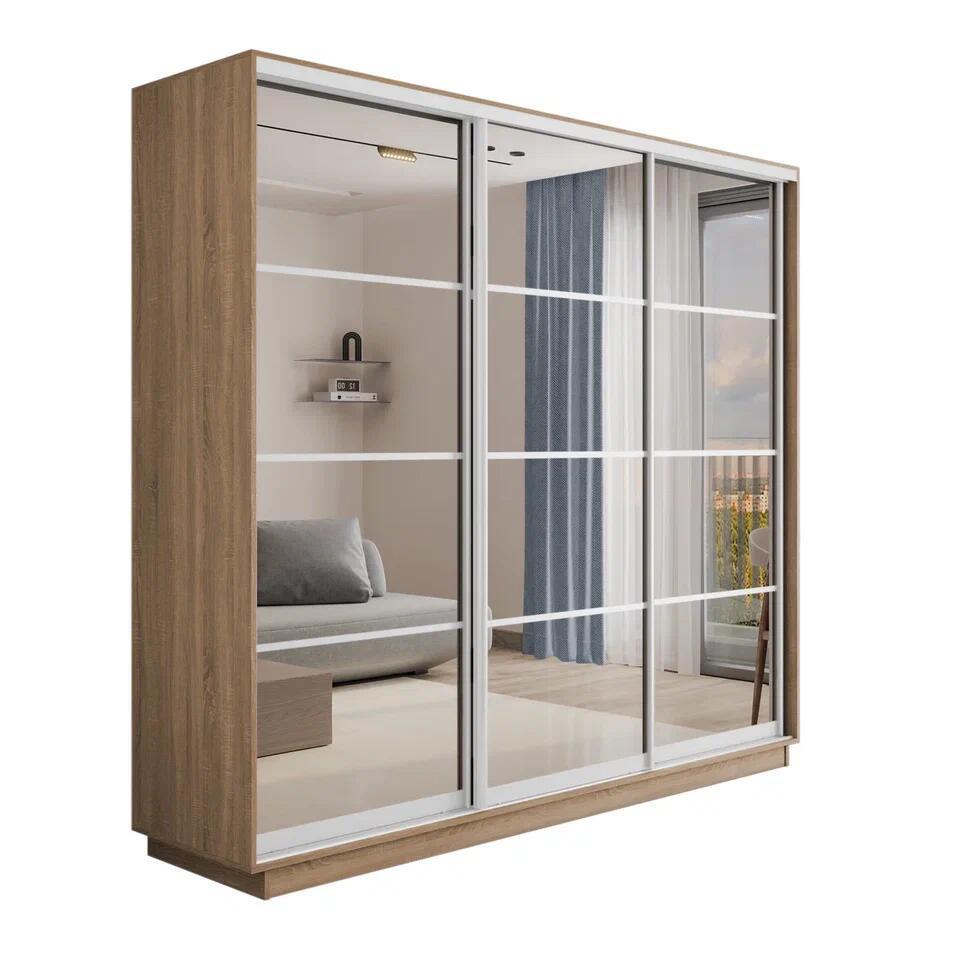 Изображение товара Шкаф-купе МЕБЕЛЬНАЯ КОМПАНИЯ Е1 Экспресс 180x60x220 см