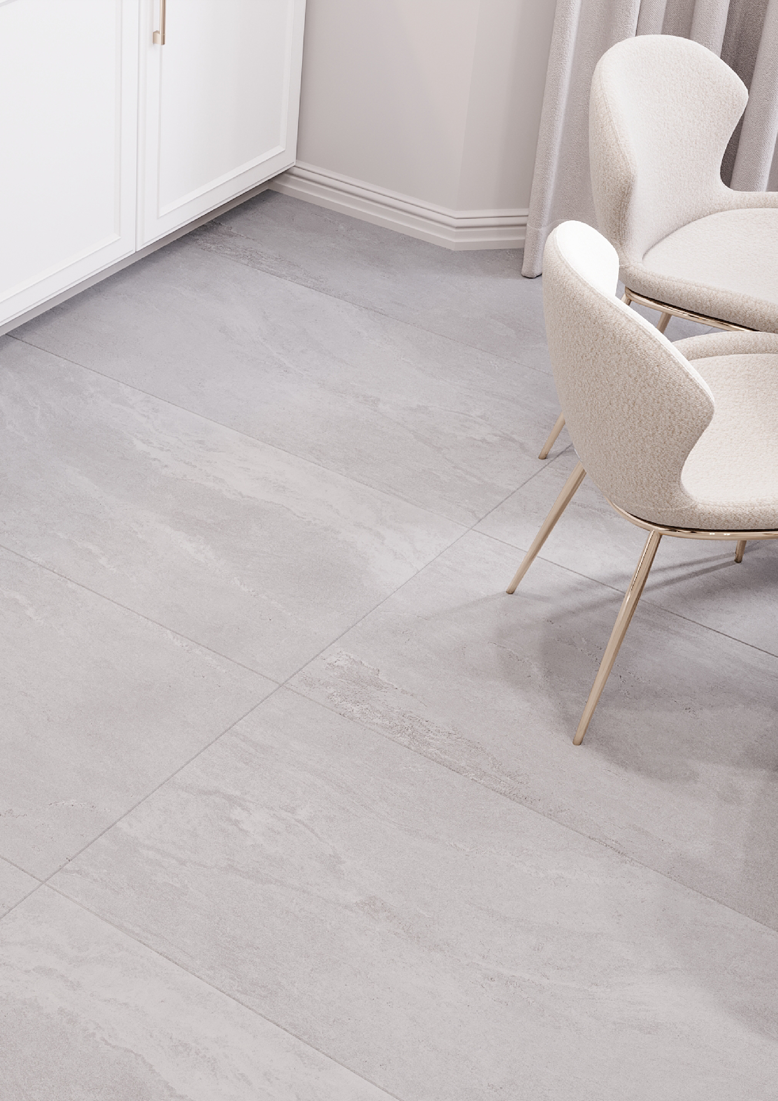 Изображение товара Керамогранит Kerald Sandstorm White 60x120 см матовый для пола и стен