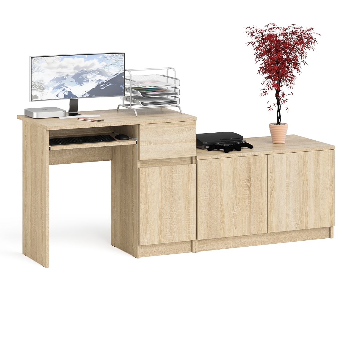 Изображение товара Игровой компьютерный стол СВК Мори МС-1П правый