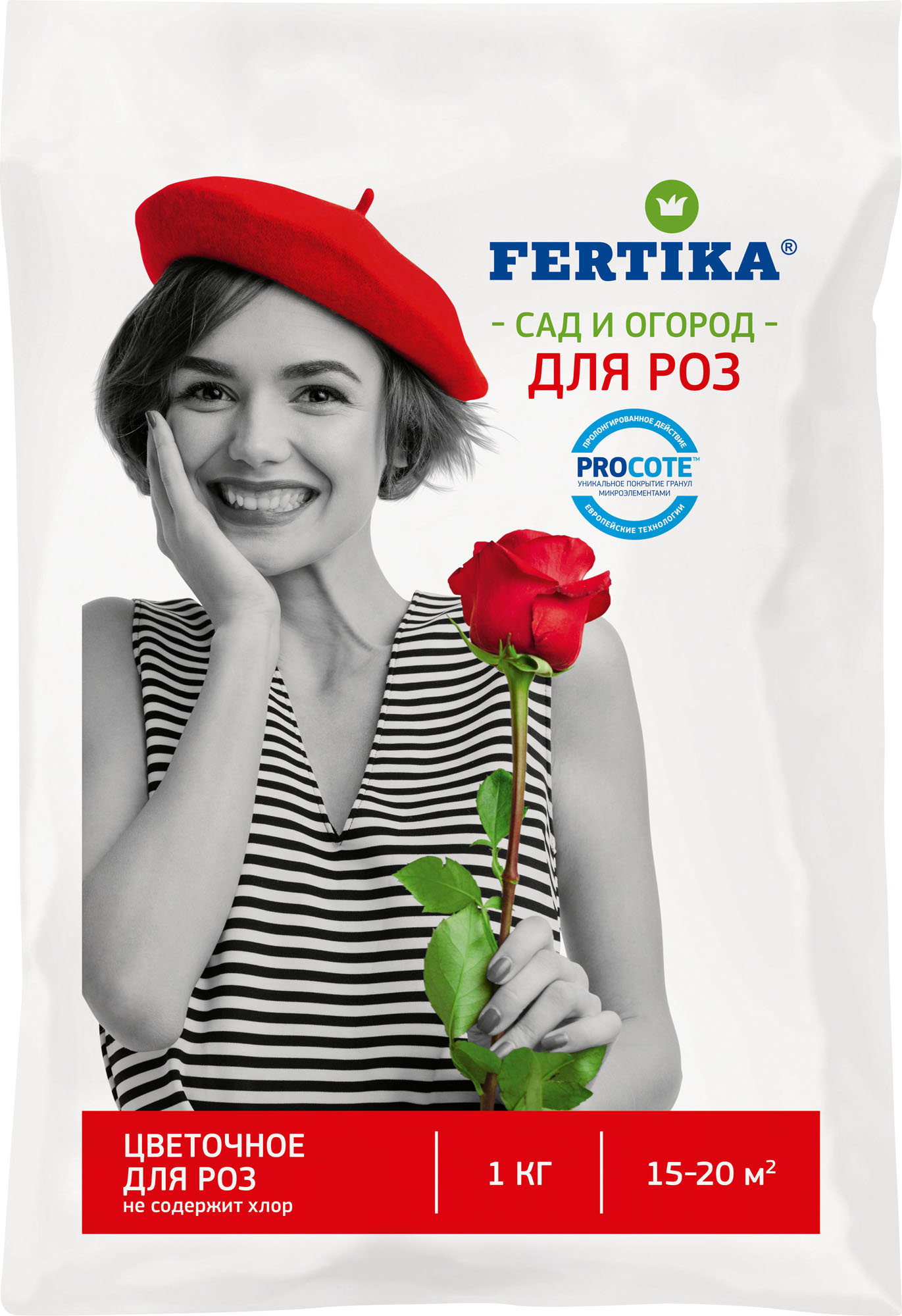 Изображение товара Удобрение Fertika для роз 1 кг - яркое цветение и крепкий куст