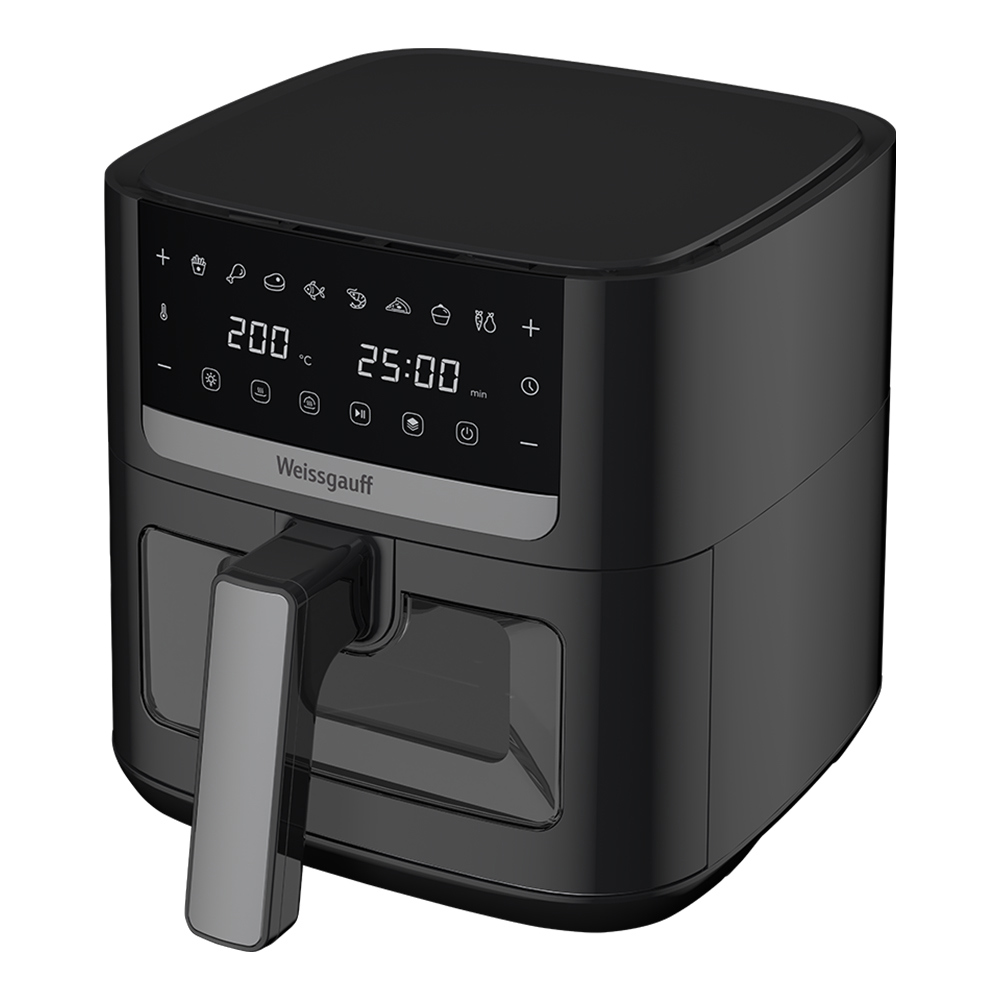 Изображение товара Аэрогриль Weissgauff waf 501 db Easy Fry 6 л 8 программ цвет черный Изображение товара Аэрогриль Weissgauff waf 501 db Easy Fry 6 л 8 программ цвет черный