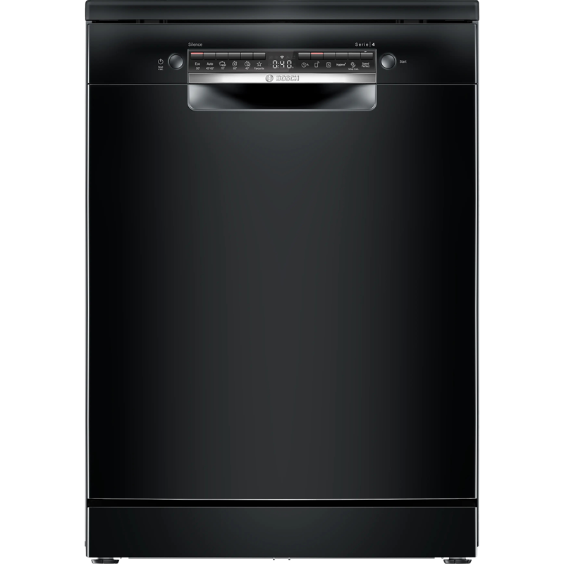Изображение товара Отдельностоящая посудомоечная машина Bosch SI6PW1B 60 см 6 программ цвет черный Изображение товара Отдельностоящая посудомоечная машина Bosch SI6PW1B 60 см 6 программ цвет черный