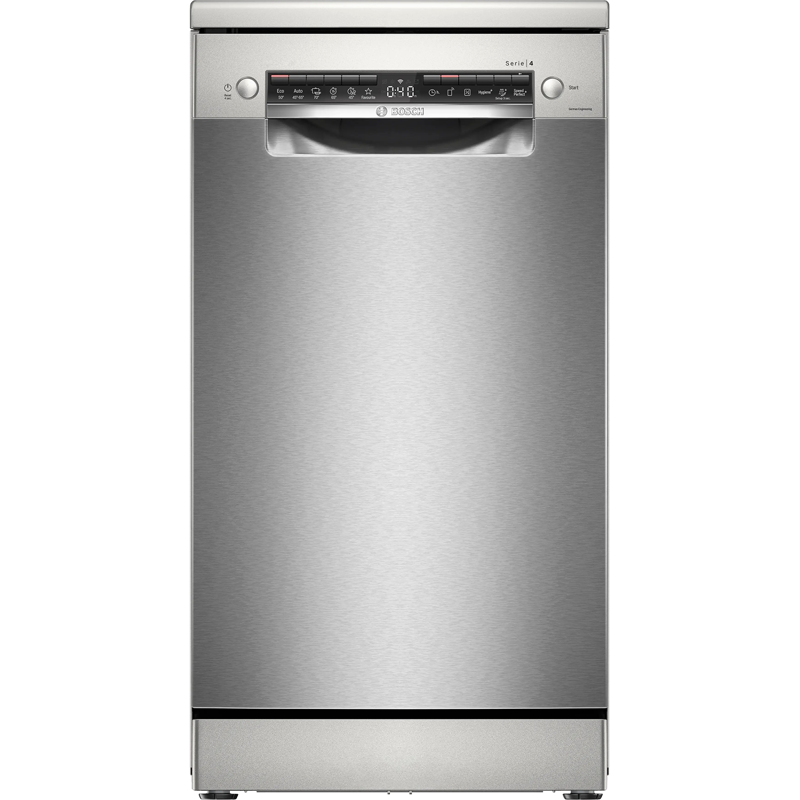 Изображение товара Отдельностоящая посудомоечная машина Bosch SL4PW1B 45 см 6 программ цвет серебро Изображение товара Отдельностоящая посудомоечная машина Bosch SL4PW1B 45 см 6 программ цвет серебро