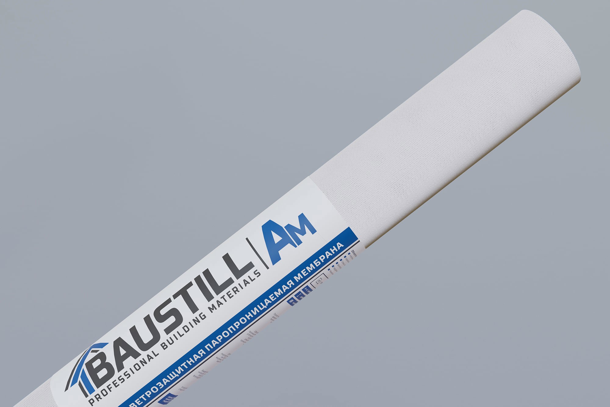 Изображение товара Супердиффузионная мембрана Baustill AM 70м² 90г/м² для каркасных стен