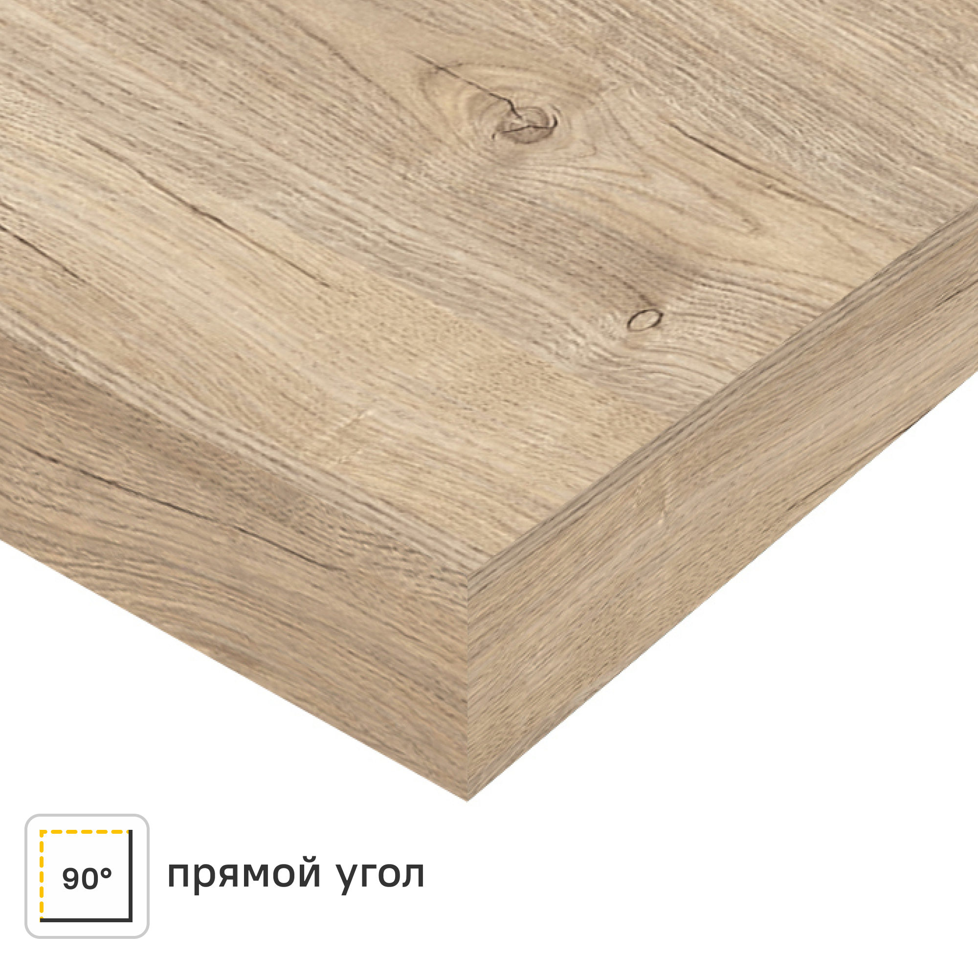 Изображение товара Столешница Дуб Мадуро 300x60x3.8 см ЛДСП цвет коричневый