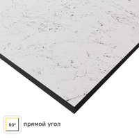 Изображение товара Столешница кухонная Абетоне L805 120x60x1.6 см HPL-пластик цвет белый