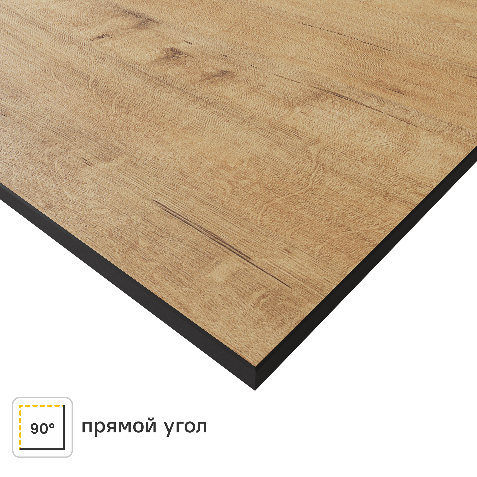 Изображение товара Кухонная столешница Slotex 300x60x1.6 см HPL-пластик цвет дуб брукхилл