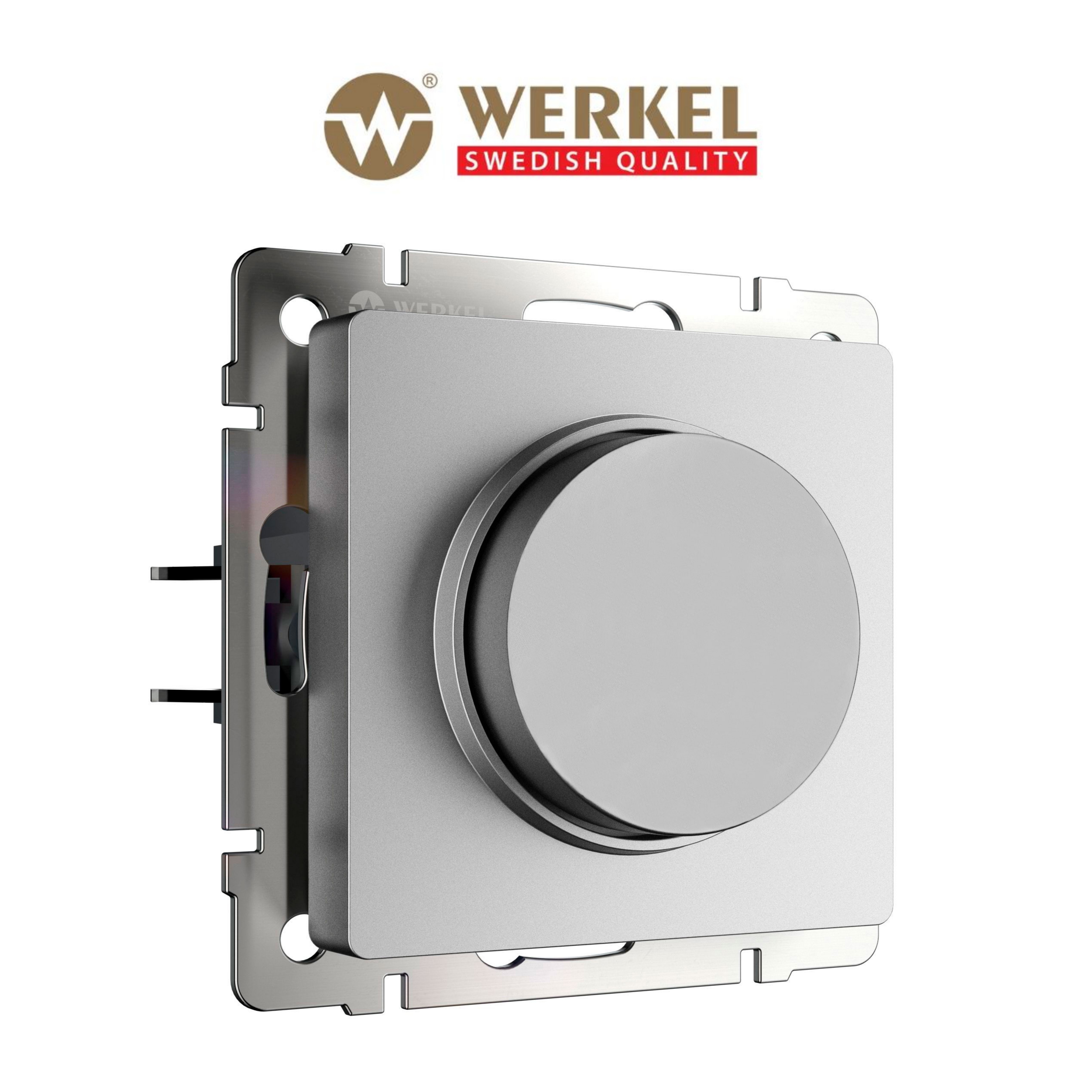 Изображение товара Диммер встраиваемый Werkel W1142006 Встраиваемые механизмы серебряные 1 клавиша цвет серебряный